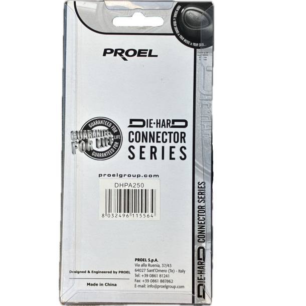 PROEL 2 x Phono to Stereo jack connector DHPA250